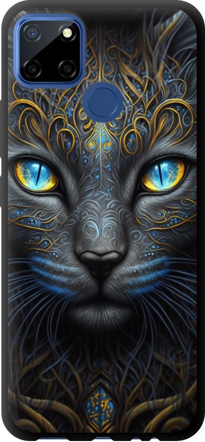 Чехол на Realme 7i Кошка (5548b-2486-42517)