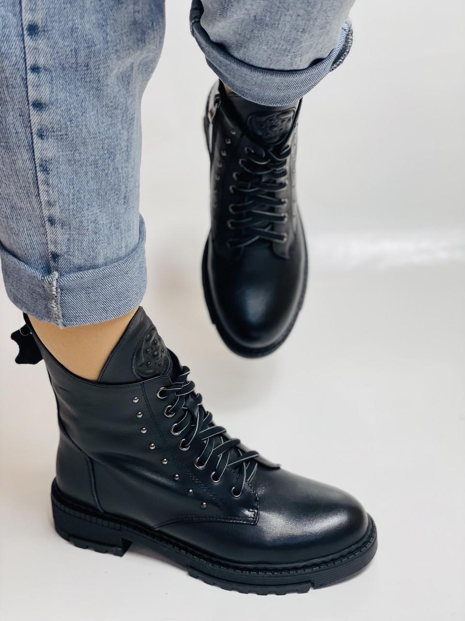 Ботинки женские зимние Farinni р. 40 25,5 см Черный (2671) - фото 4 Ботинки женские зимние Farinni р. 40 25,5 см Черный (2671) - фото 4