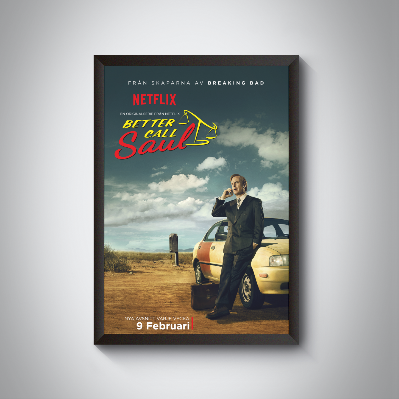 Постер серіалу Better Call Saul/Сол Гудман без рамки А3 30х42 см (BCS)