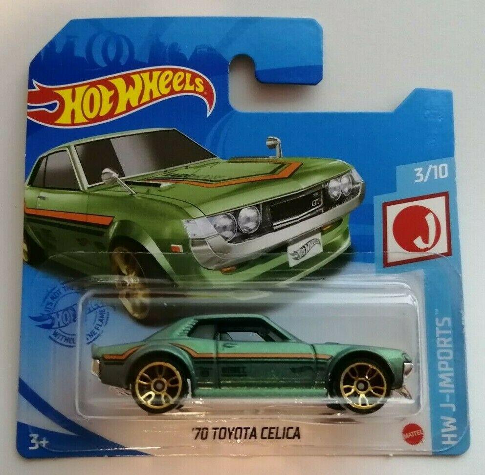 Машинка базовая Hot Wheels серии HW J-Imports 3/10 70 Toyota Celica 2021