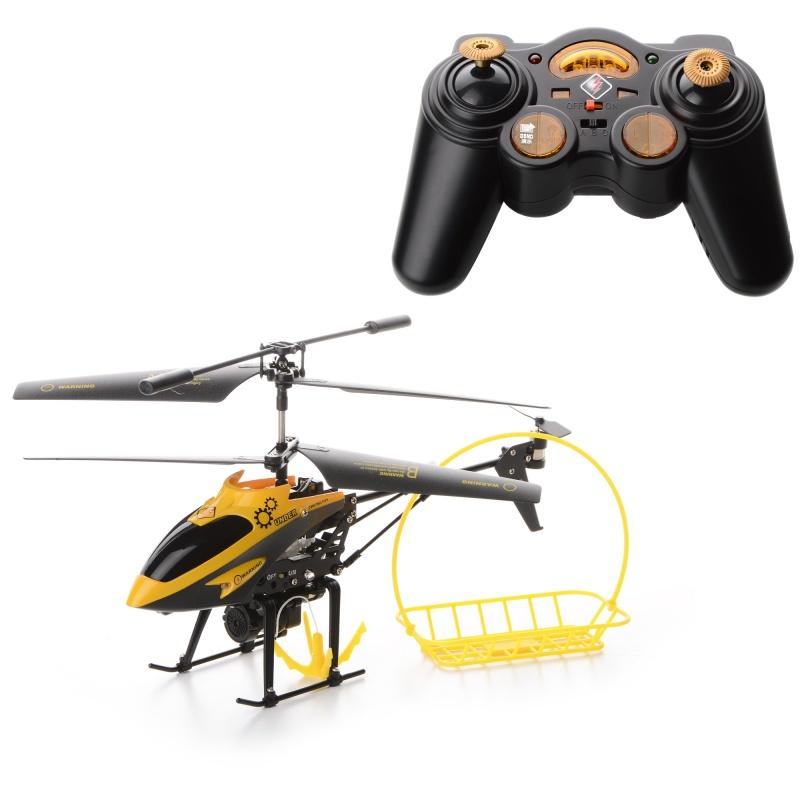 Детский игровой радиоуправляемый вертолёт с флеш картой и видеокамерой серии Egofly LT Hawkspy.