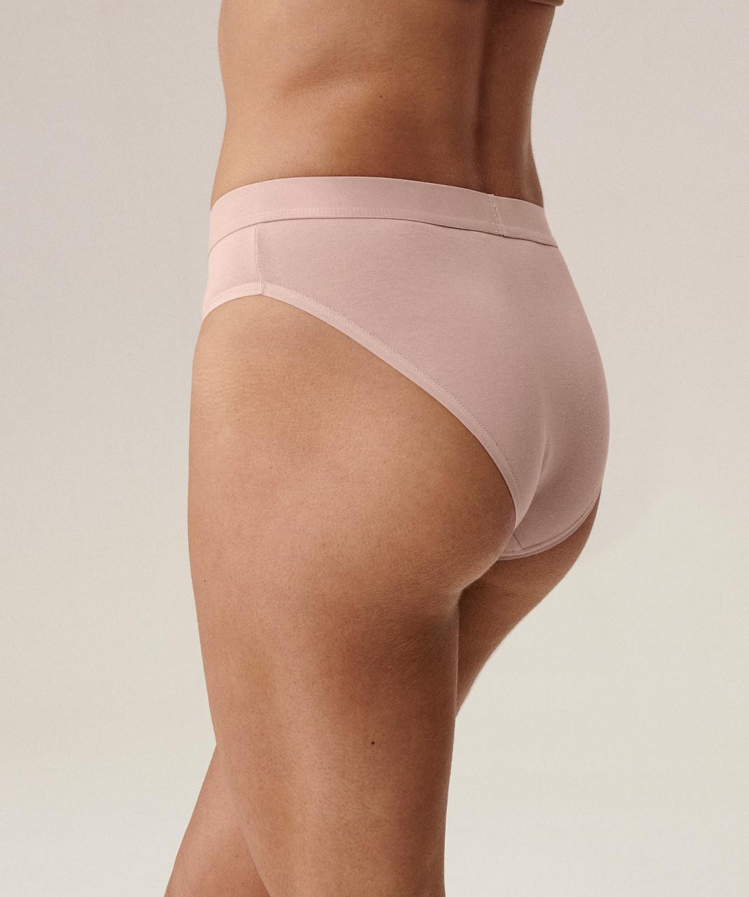 Набор трусов-бикини женских Atlantic 3CLP-012 средней посадки с широкой резинкой M Черный/Розовый/Серый (2765548702) - фото 3