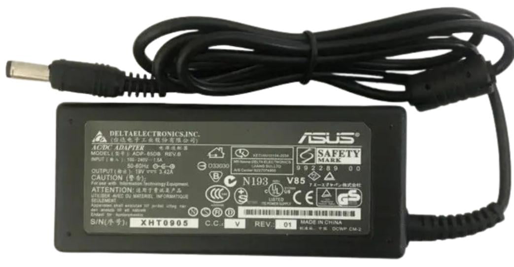 Блок питания для ноутбука Asus 19V 3,42A 65W 5,5x2,5 мм (000022227) Блок питания для ноутбука Asus 19V 3,42A 65W 5,5x2,5 мм (000022227)