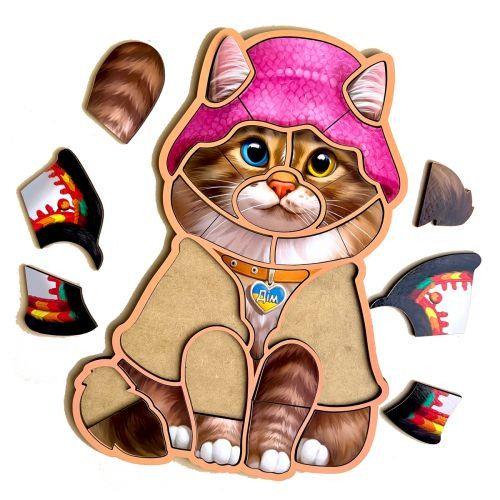 Пазл контурний Український котик (7302)