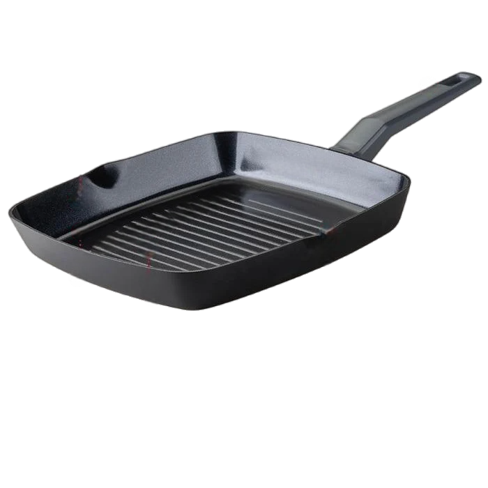 Сковорода-гриль Fackelmann Mann алюминий 28 см (2651226) Сковорода-гриль Fackelmann Mann алюминий 28 см (2651226)