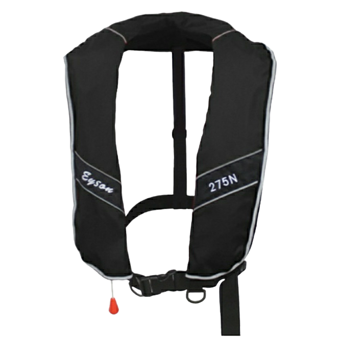 Жилет рятувальний Eyson автоматичний 60 г Чорний (60-А 275N) Жилет рятувальний Eyson автоматичний 60 г Чорний (60-А 275N)