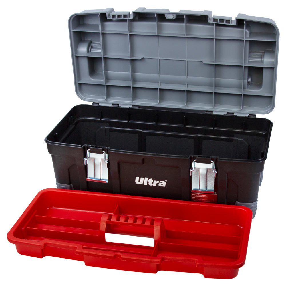 Ящик для инструмента Ultra со съемным органайзером Profi 560x280x250 мм (7402342) - фото 7 Ящик для инструмента Ultra со съемным органайзером Profi 560x280x250 мм (7402342) - фото 7