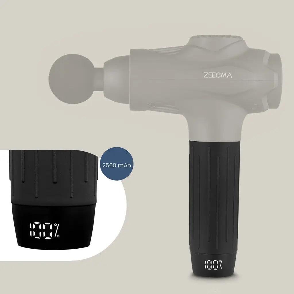 Массажный пистолет для тела Zeegma CURE 7 уровней 30 Вт - фото 7 Массажный пистолет для тела Zeegma CURE 7 уровней 30 Вт - фото 7