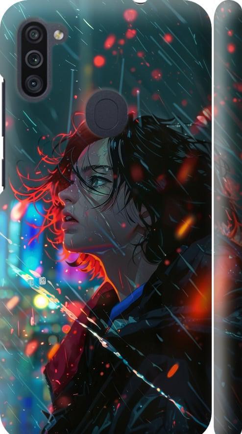 Чехол на Samsung Galaxy M11 M115F Ночные огни (6096m-1905-42517)
