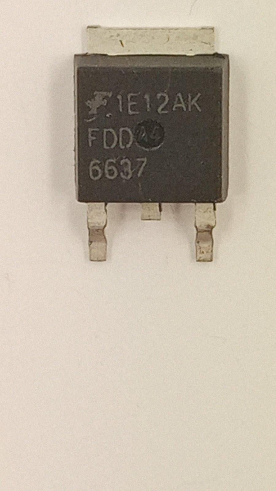Транзистор FDD6637 P-channel 35V 55A 11,6mOm TO-252