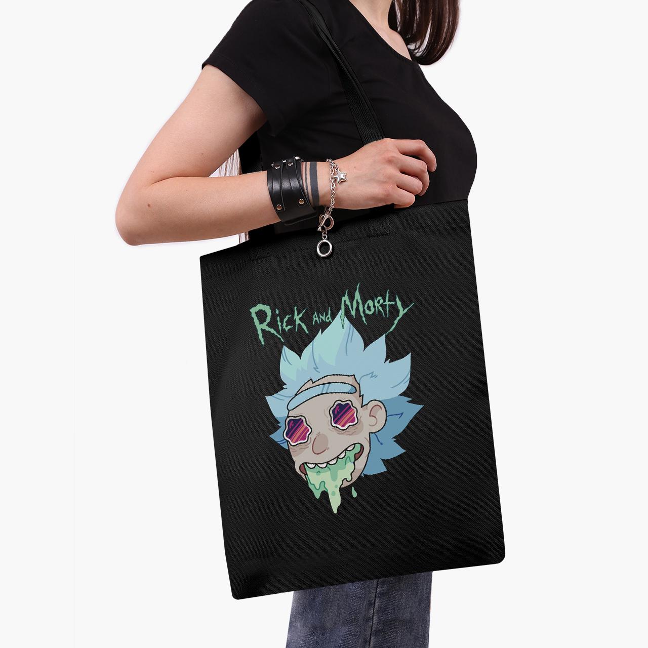 Эко сумка шоппер Morty Smith Rick and Morty 41x35 см Черный (9227-2945-BKZ)