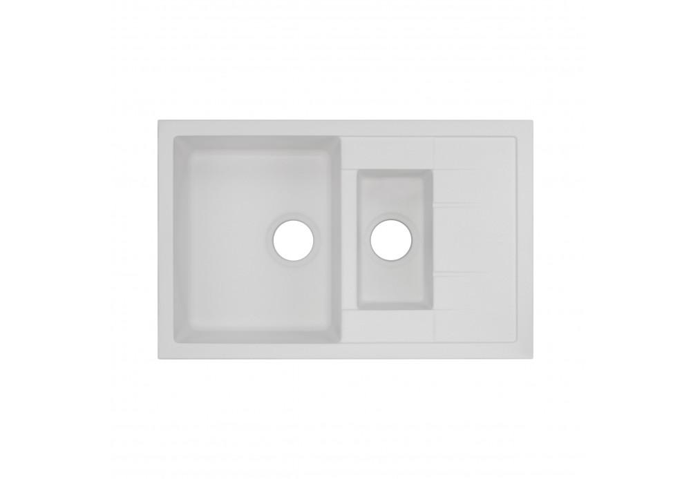 Кухонная мойка Q-tap CS 7648 White (QT7648WHI650)