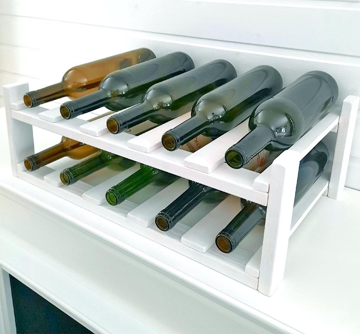 Полка для вина настольная Сайпрес Зефир (Впс-014220)