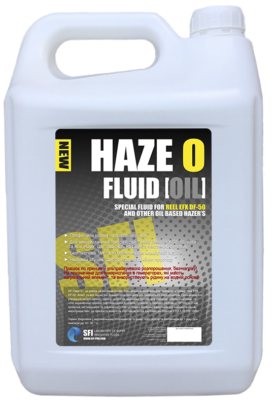 Жидкость для генераторов тумана SFI Haze O Fluid Oil 5 л (3014308790)