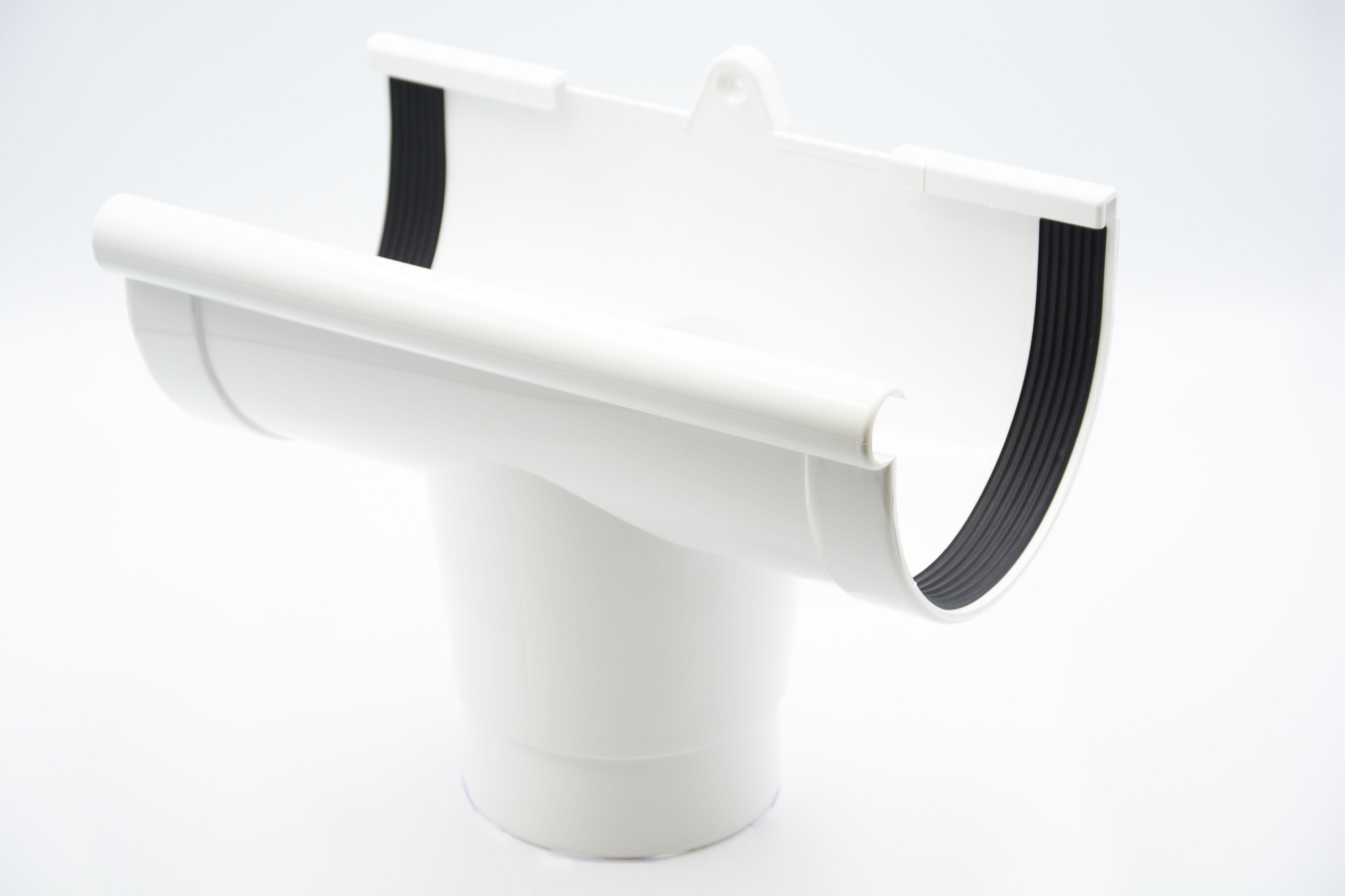 Лейка водосточного желоба RAINWAY D 90х75 RAL 9003 Белый (10.090.04.001.RW)