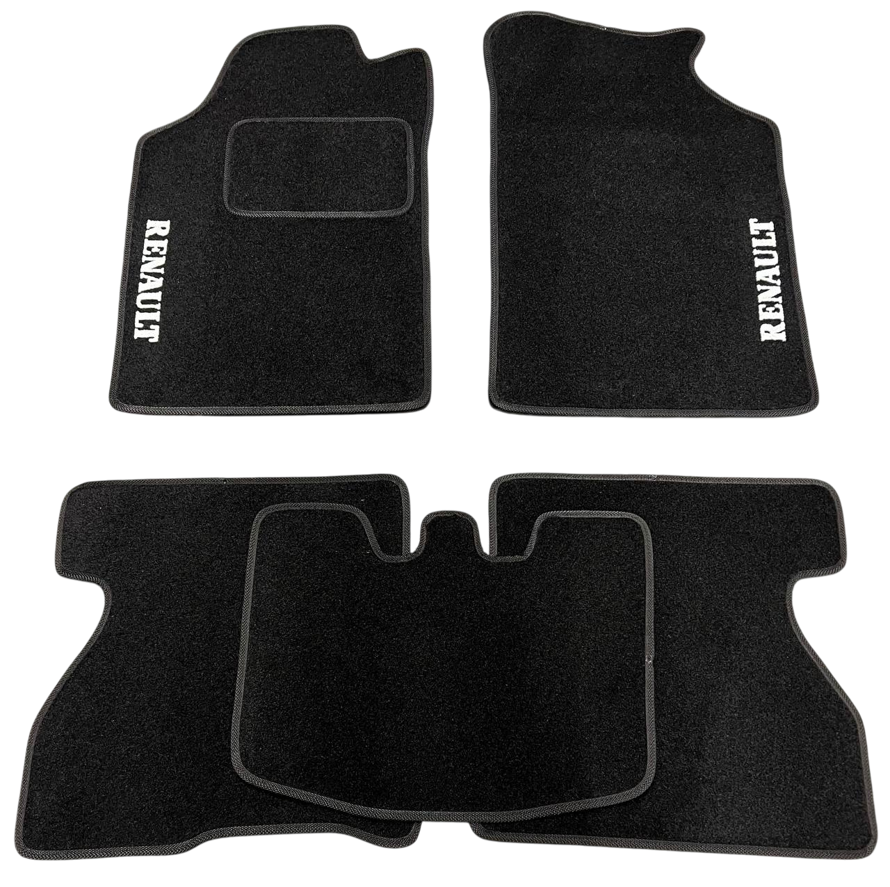 Коврики автомобильные ворсовые для Renault Kangoo 1998-2008 (1411685255)