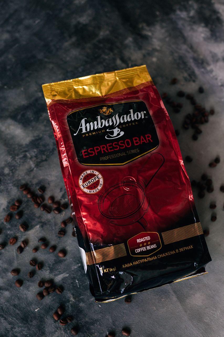 Кава в зернах Ambassador Espresso Bar 1 кг - фото 3 Кава в зернах Ambassador Espresso Bar 1 кг - фото 3