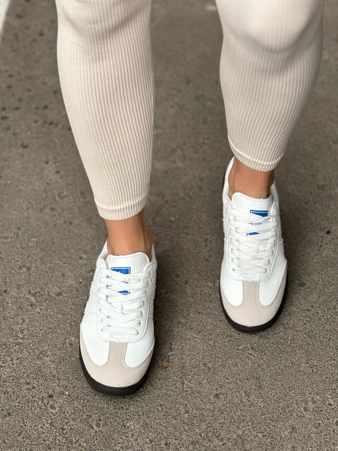 Кеды женские из натуральной кожи Белый (10045359) - фото 9 Кеды женские из натуральной кожи Белый (10045359) - фото 9