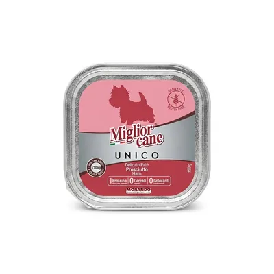 Корм вологий для собак Morando Migliorcane UNICO прошутто 150 г (2441)