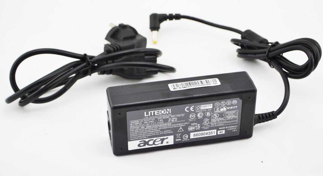 Блок питания для ноутбука Acer 19V 3,42A 65W 5,5x1,7 мм