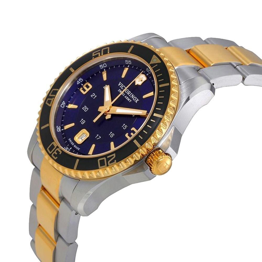 Наручний годинник чоловічий Victorinox Swiss Army Maverick кварцевий Silver (V241789) - фото 4