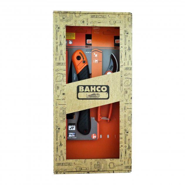 Подарочный набор Bahco секатор и складная обрезная пила (GIFTPACK18396JT)