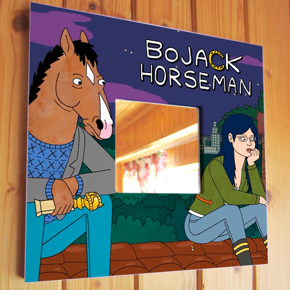 Зеркало декоративное «Лошадь БоДжек» 260х260 мм (M02045)