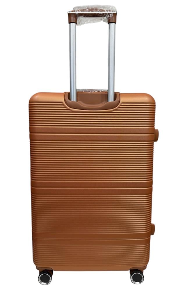 Валіза велика Worldline Airtex 629 ABS-пластик L Помаранчевий - фото 4