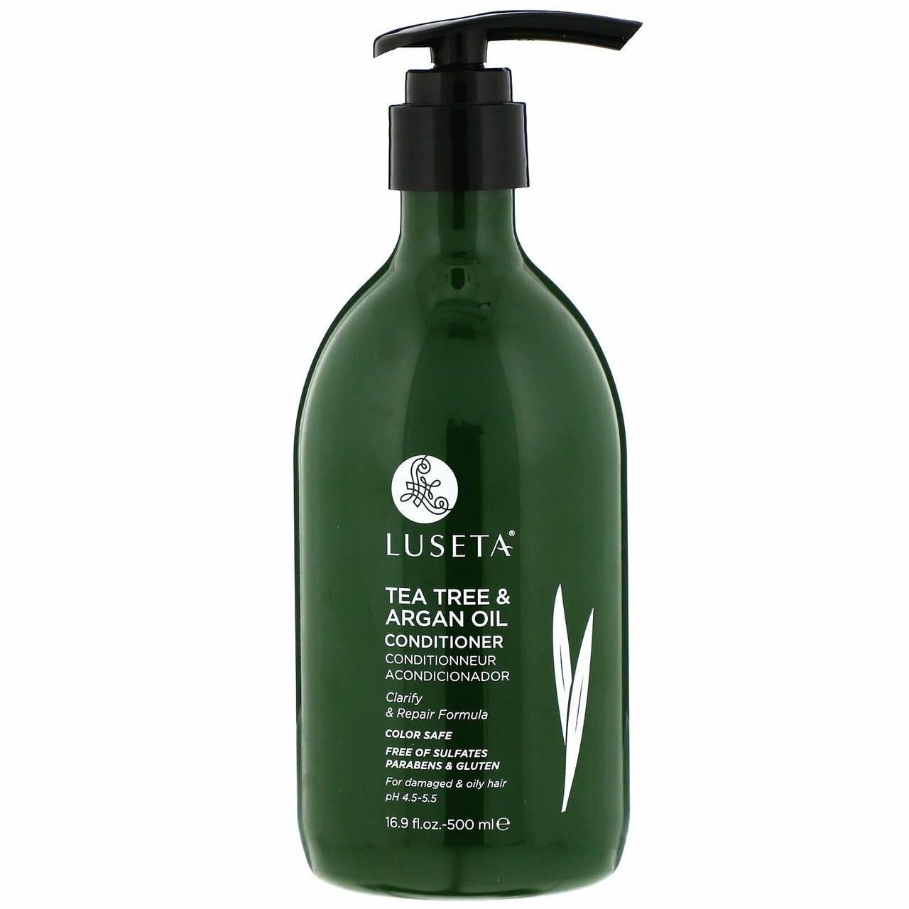Кондиционер для жирных волос Luseta Tea Tree & Argan Oil Conditioner 500 мл