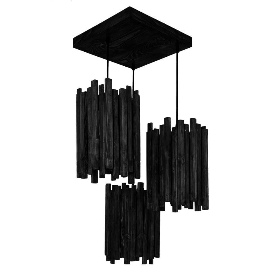 Подвесной светильник из дерева Адуманджи Венге (ЛЮС-003512)