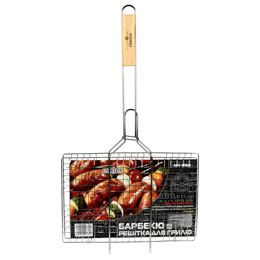 Решітка для гриля Stenson 58x34x22 см (MH-0160) - фото 2 Решітка для гриля Stenson 58x34x22 см (MH-0160) - фото 2
