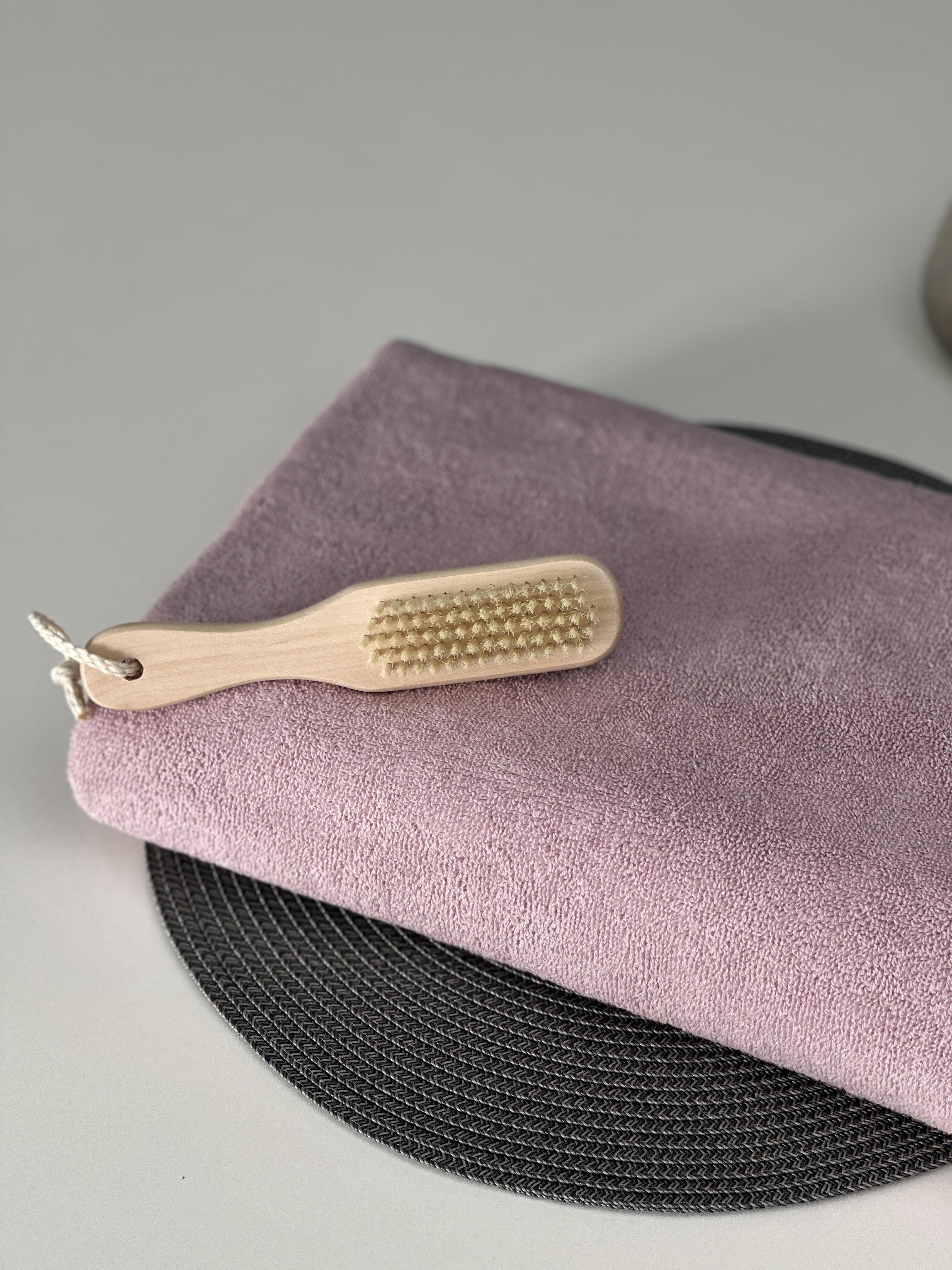 Рушник махровий Pastel 70x140 см 100% бавовна 500 г/м2 Пудровий (15306822) - фото 5 Рушник махровий Pastel 70x140 см 100% бавовна 500 г/м2 Пудровий (15306822) - фото 5