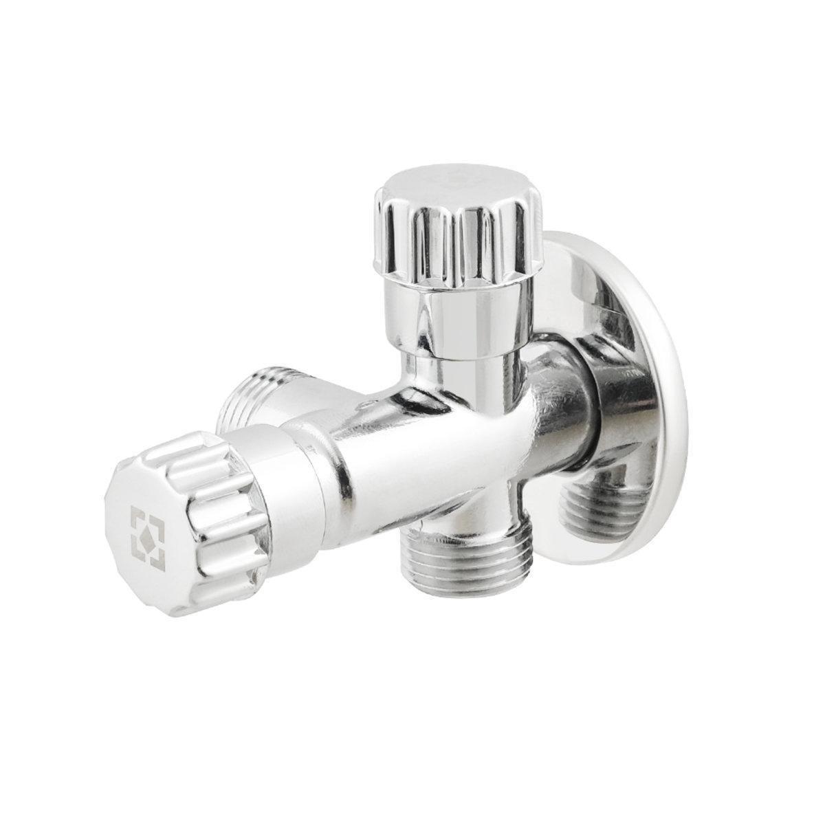 Кран приборный вентильный Raftec VBE010101 1/2" Silver (SW-99906)