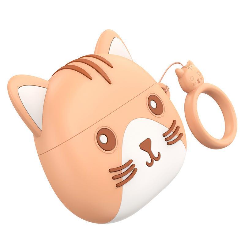 Наушники беспроводные детские Bluetooth 5,3 HOCO Cat EW46 в кейсе Orange (569305) Наушники беспроводные детские Bluetooth 5,3 HOCO Cat EW46 в кейсе Orange (569305)