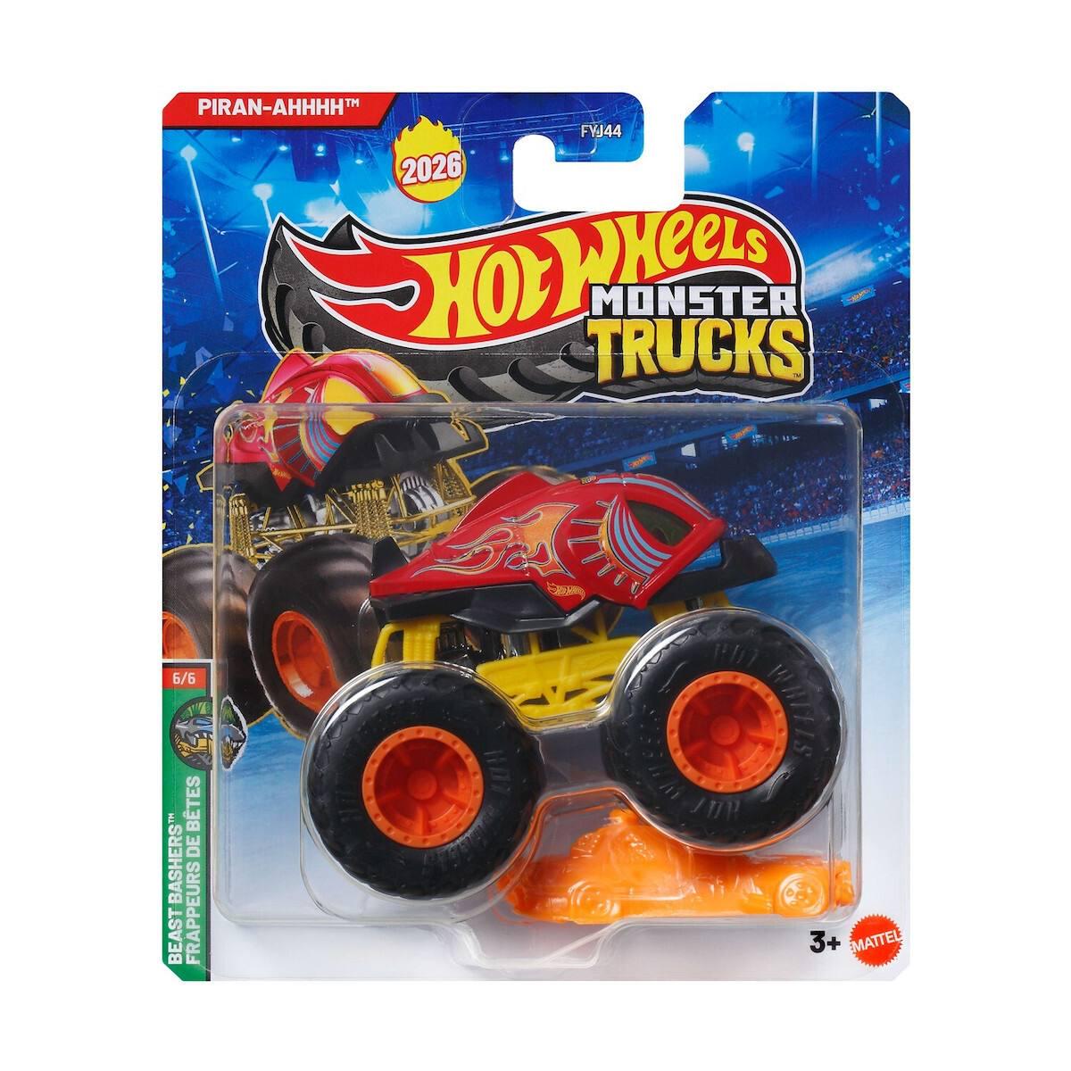 Машинка-позашляховик Hot Wheels Monster truck Piran-ahhhhh