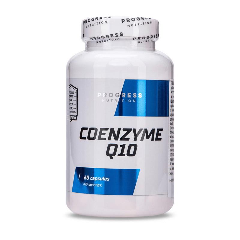 Коензим Progress Nutrition Coenzyme Q10 60 капс. (21844-01) Коензим Progress Nutrition Coenzyme Q10 60 капс. (21844-01)