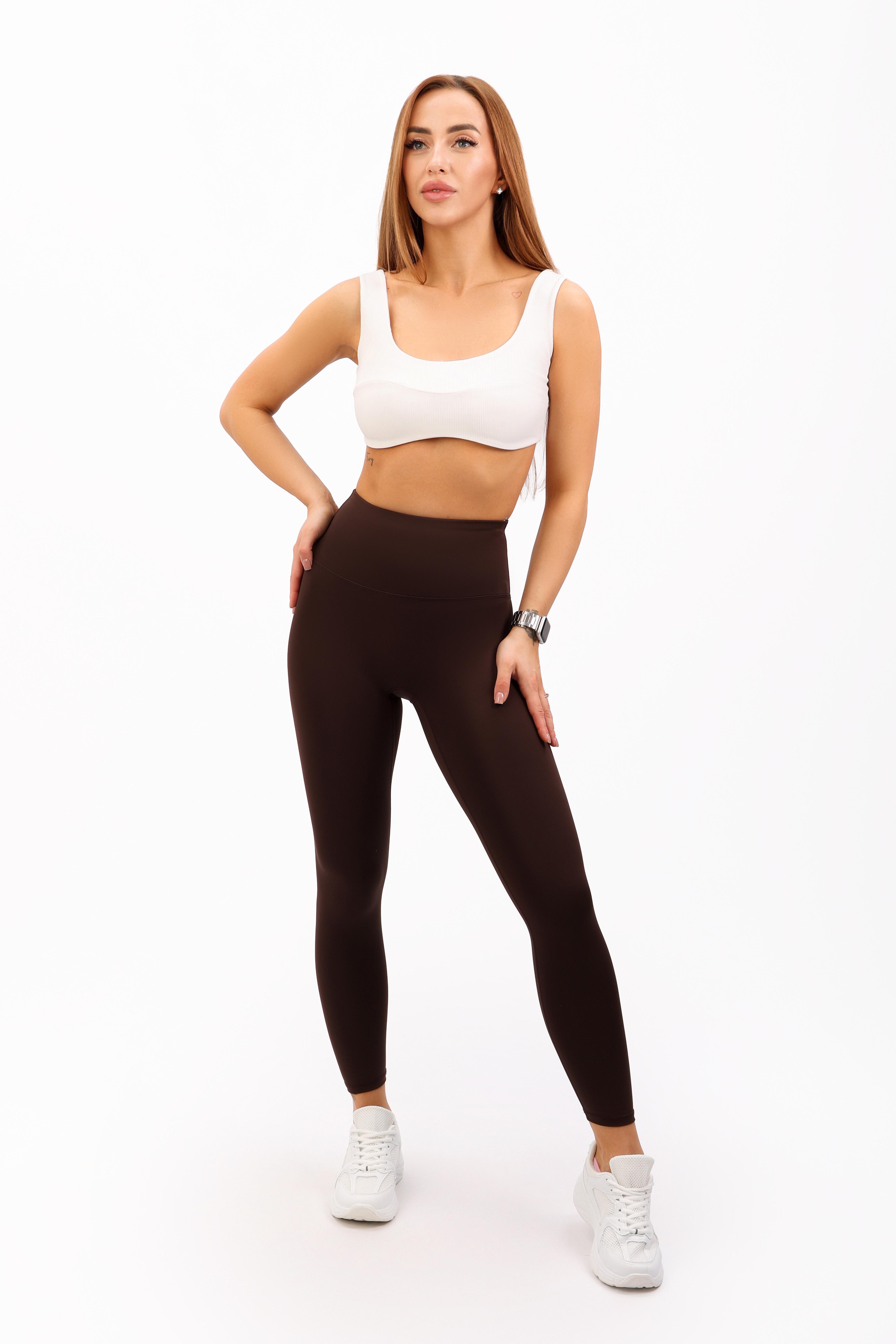 Лосины женские Where Uwear 347165 L Коричневый (347165_L)