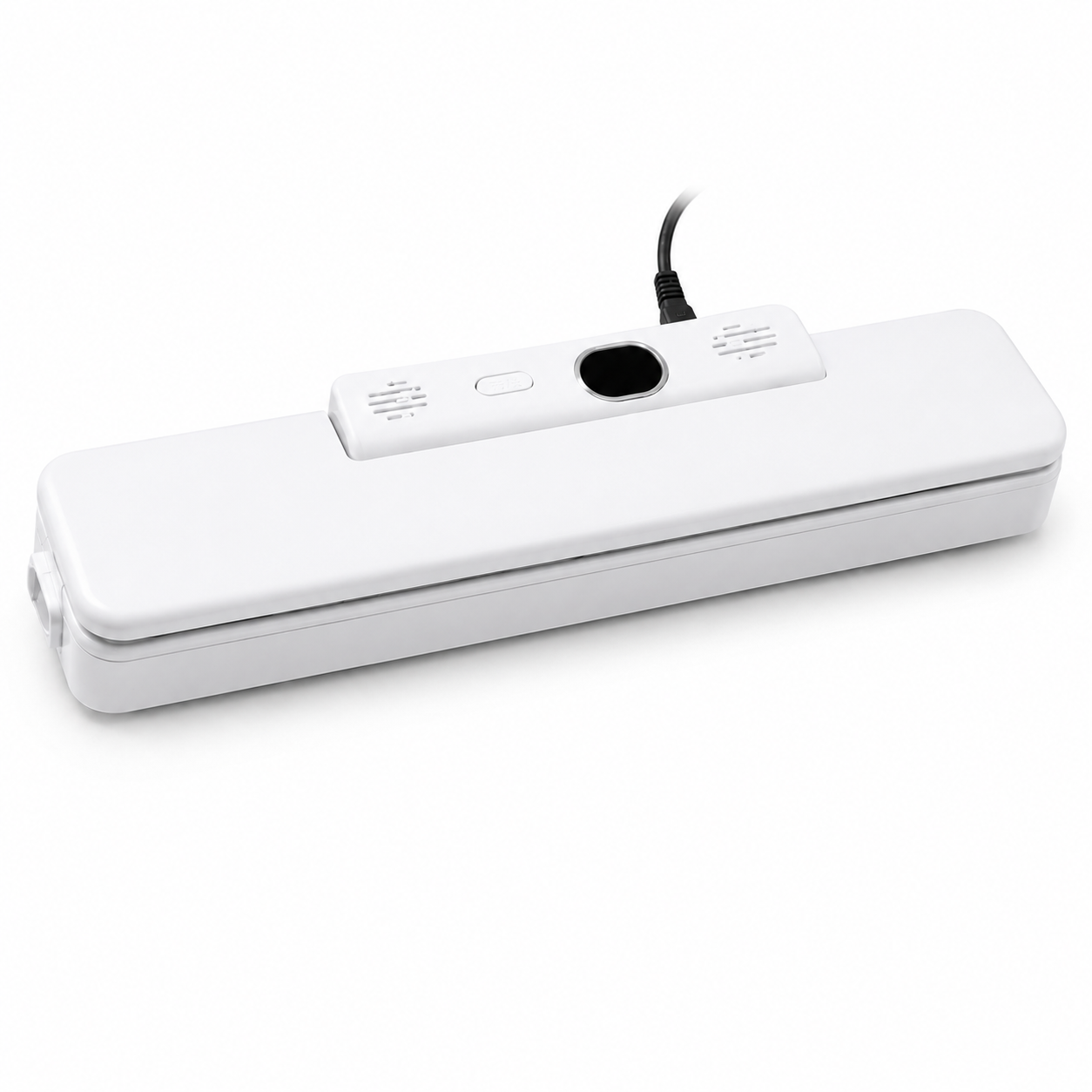 Вакуумний пакувальник для продуктів Vacuum Sealer 60 кПа Білий (24433217)