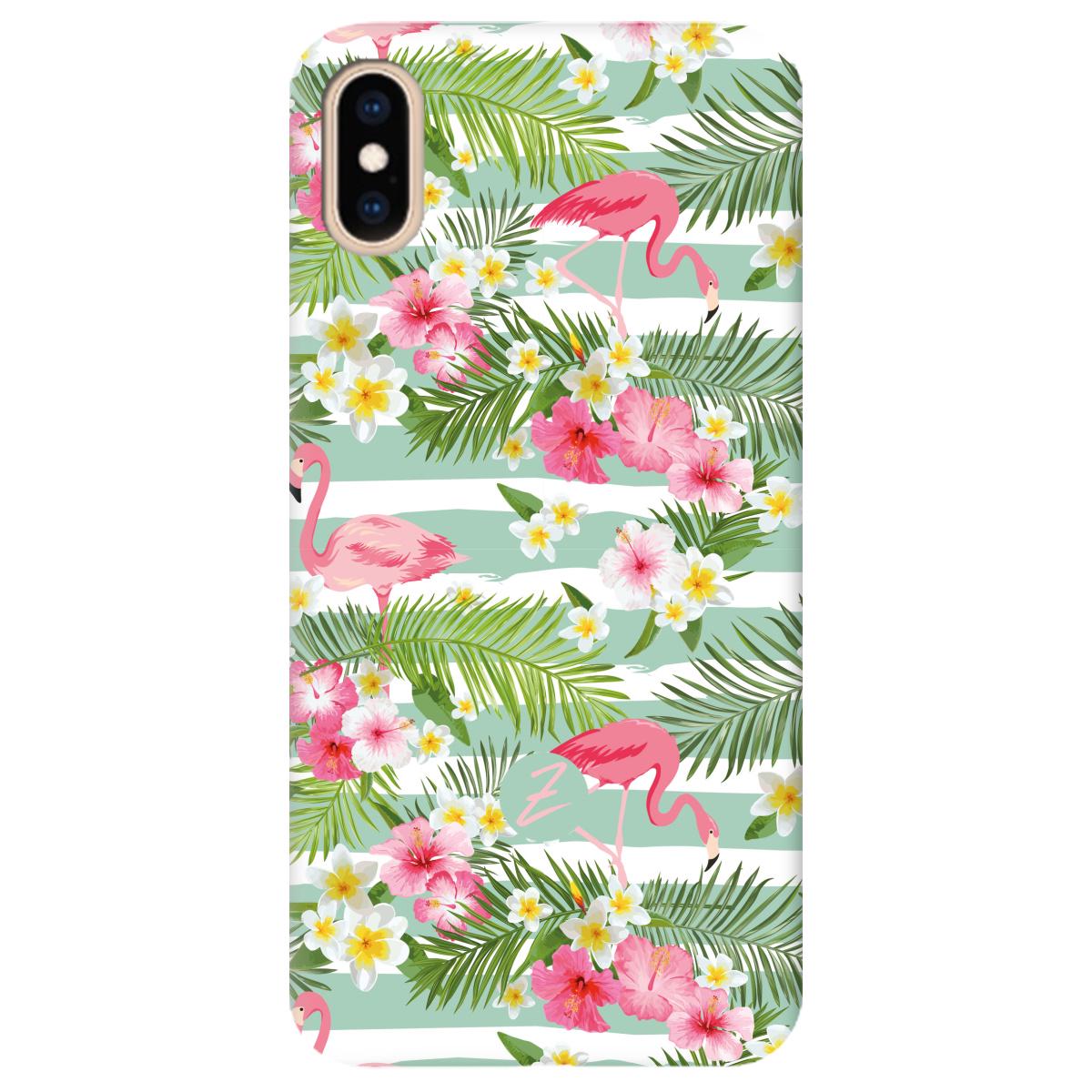 Силиконовый чехол Zorrov для Apple iPhone XS Max - Flamenco (11210040206052209)