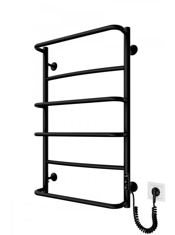 Полотенцесушитель электрический Люкс НР-И 800х530/150 мм TR К. с таймер-регулятором Черный (2745336303) Полотенцесушитель электрический Люкс НР-И 800х530/150 мм TR К. с таймер-регулятором Черный (2745336303)