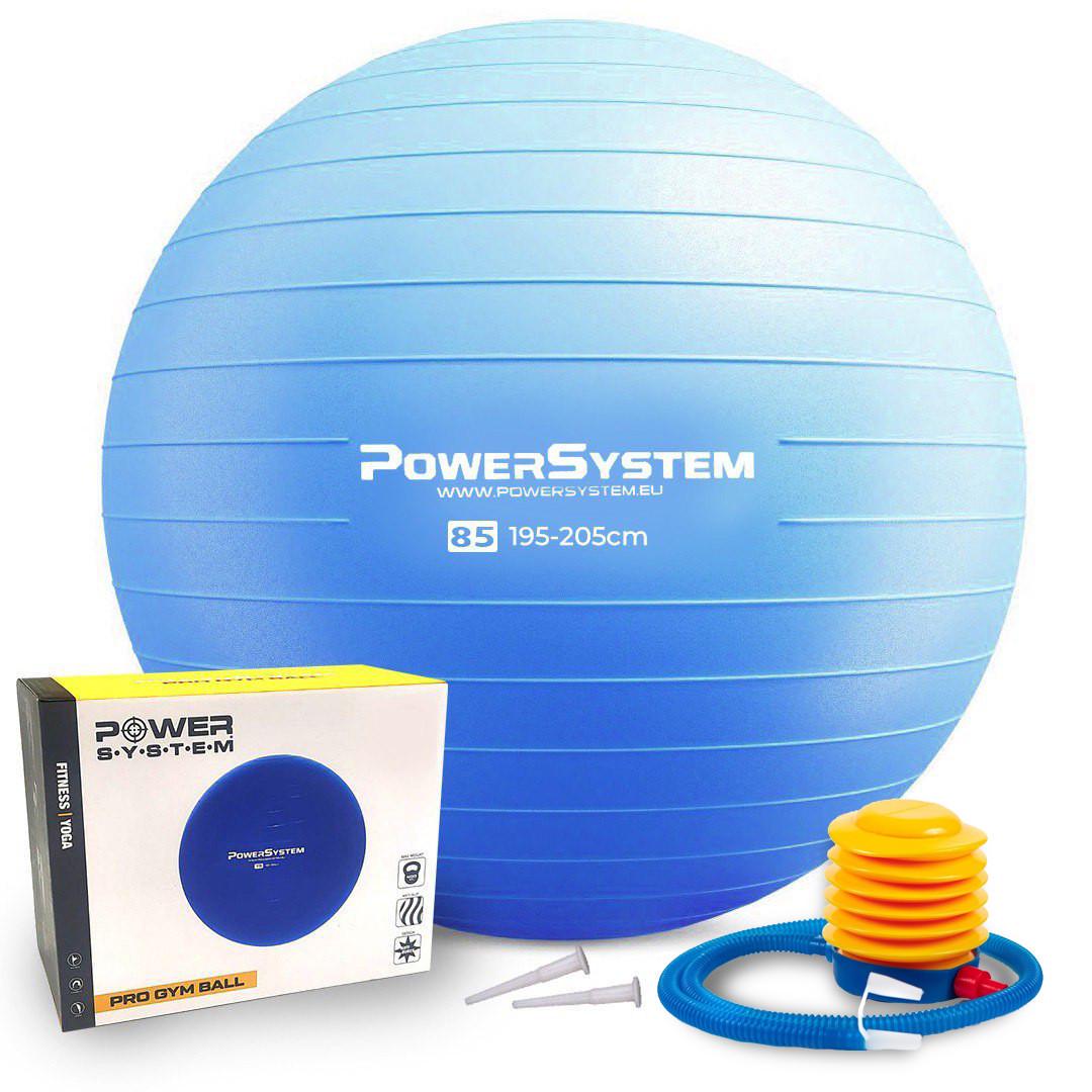 Мяч для фитнеса Power System PS-4018 PRO Gymball Ø 85 см Blue (3070020347)