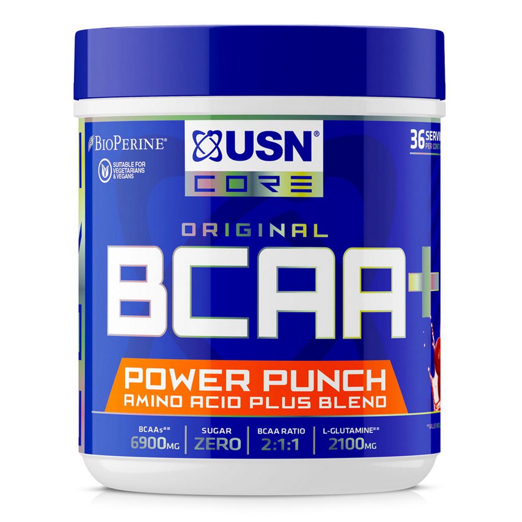 Аминокислота USN BCAA+ Power Punch Вишня 400 г (05529-03)