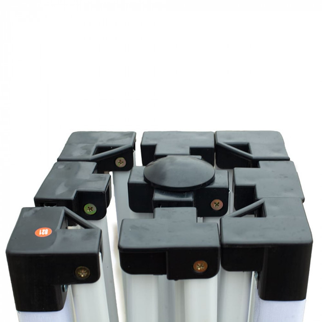 Палатка раздвижная усиленная 3x3 м Оранжевый (sh33orangusil) - фото 2