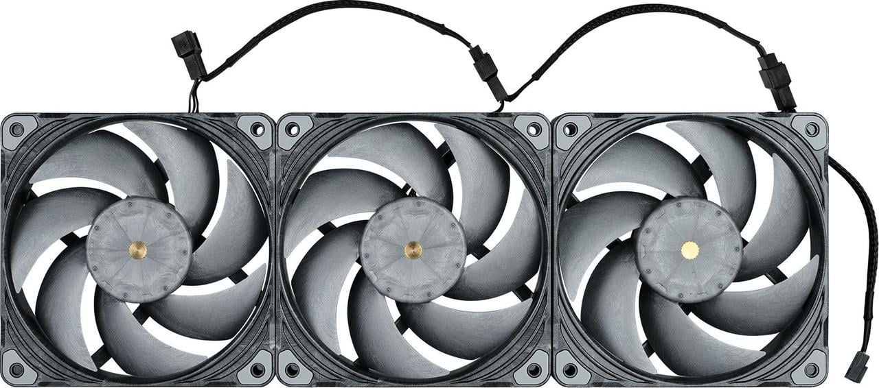 Кулер для ПК Phanteks PH-F120T30 3 шт. Чорний (PH-F120T30_BG_3P) Кулер для ПК Phanteks PH-F120T30 3 шт. Чорний (PH-F120T30_BG_3P)