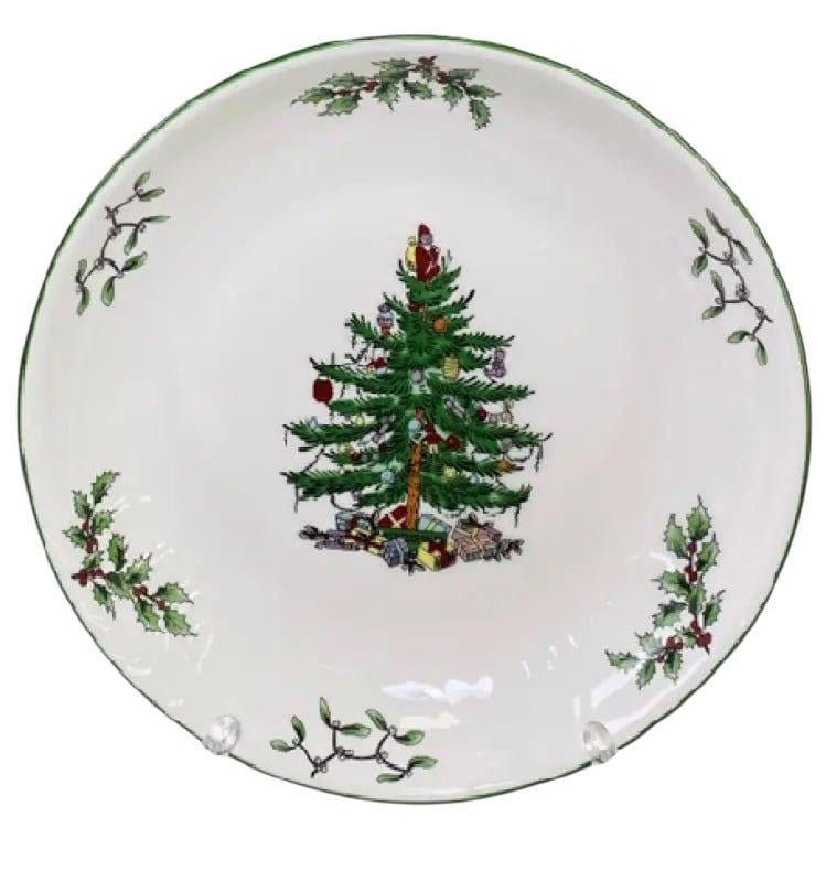 Тарелка для салата Елочка 25 см (OS-102-549) Тарелка для салата Елочка 25 см (OS-102-549)