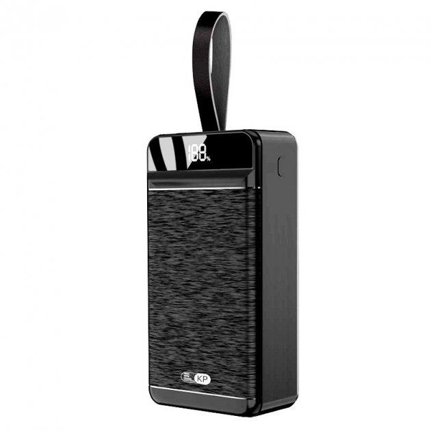 Портативное зарядное устройство KP PD-40 40000 mAh FAST 3.0 Black