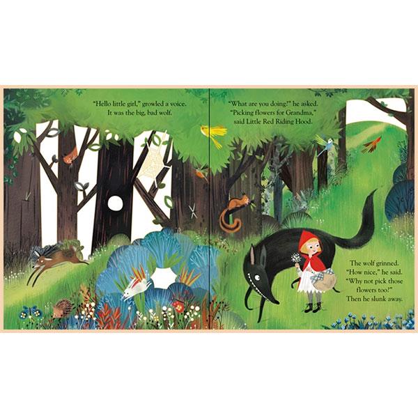 Книга Usborne "Peep Inside a Fairy Tale Little Red Riding Hood" Anna Milbourne (ISBN:9781409599128) - фото 3