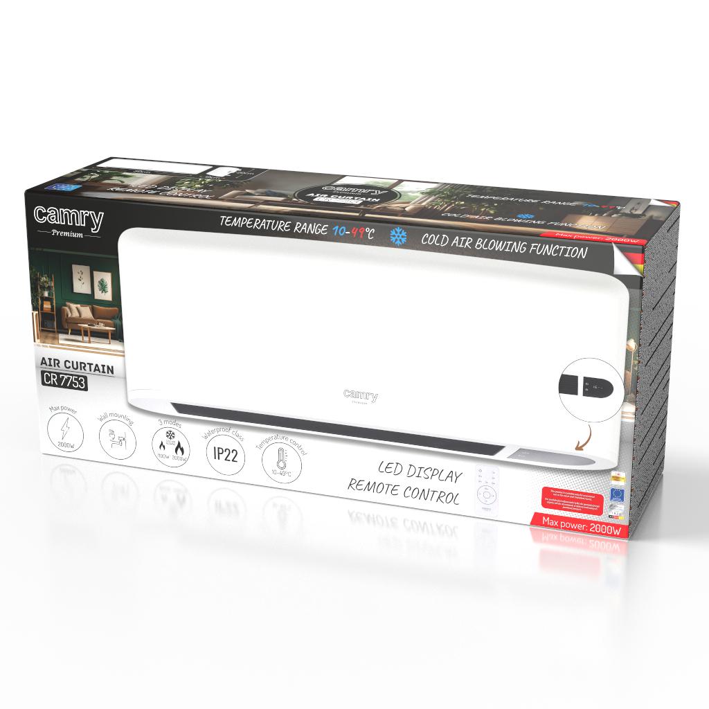 Тепловентилятор керамический Camry CR 7753 (30231397) - фото 17 Тепловентилятор керамический Camry CR 7753 (30231397) - фото 17