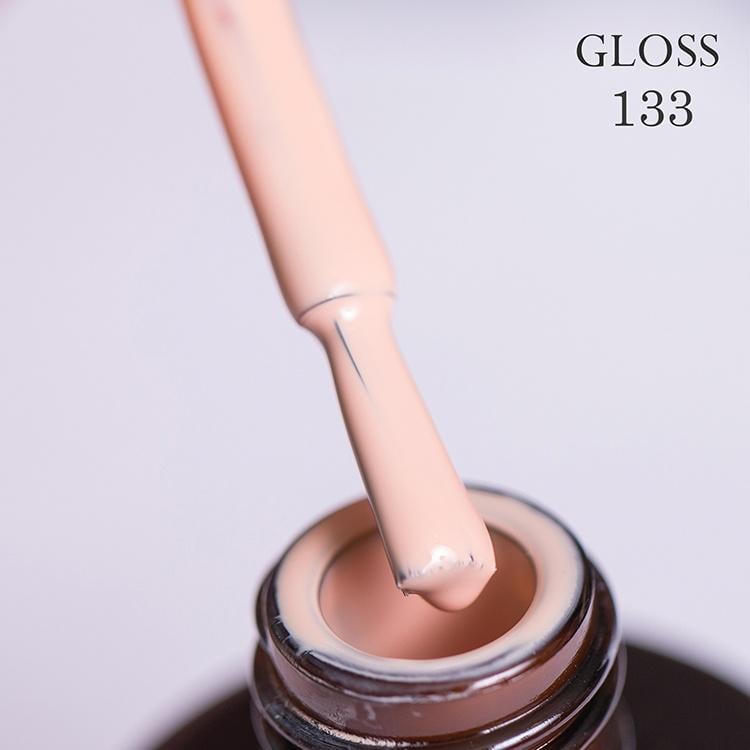 Гель-лак GLOSS 133 11 мл Нежно-персиковый (7916) Гель-лак GLOSS 133 11 мл Нежно-персиковый (7916)
