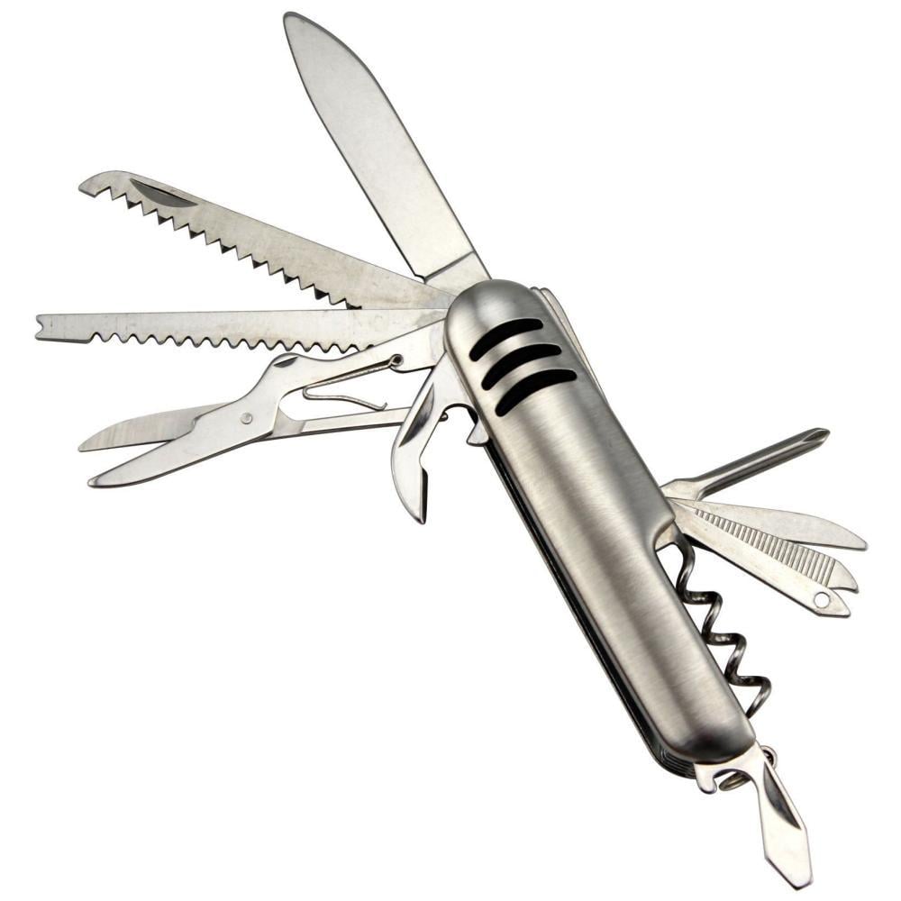 Ніж складний 5011GA багатофункціональний 9.1 см Сірий (31330567) Ніж складний 5011GA багатофункціональний 9.1 см Сірий (31330567)